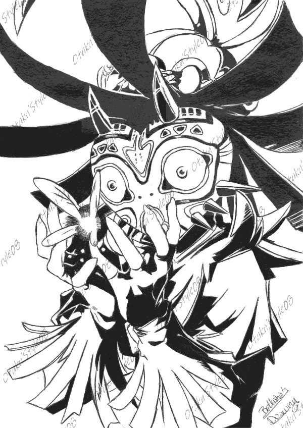 link Majora's Mask